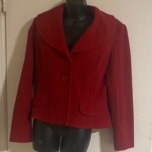 Harve Benard Women's Scarlet Blazer
